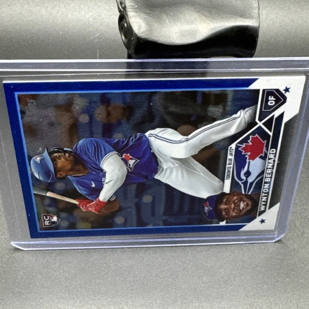 2023 Topps Update Wynton Bernard Blue Foil RC #US293 Serial Numbered 489/999